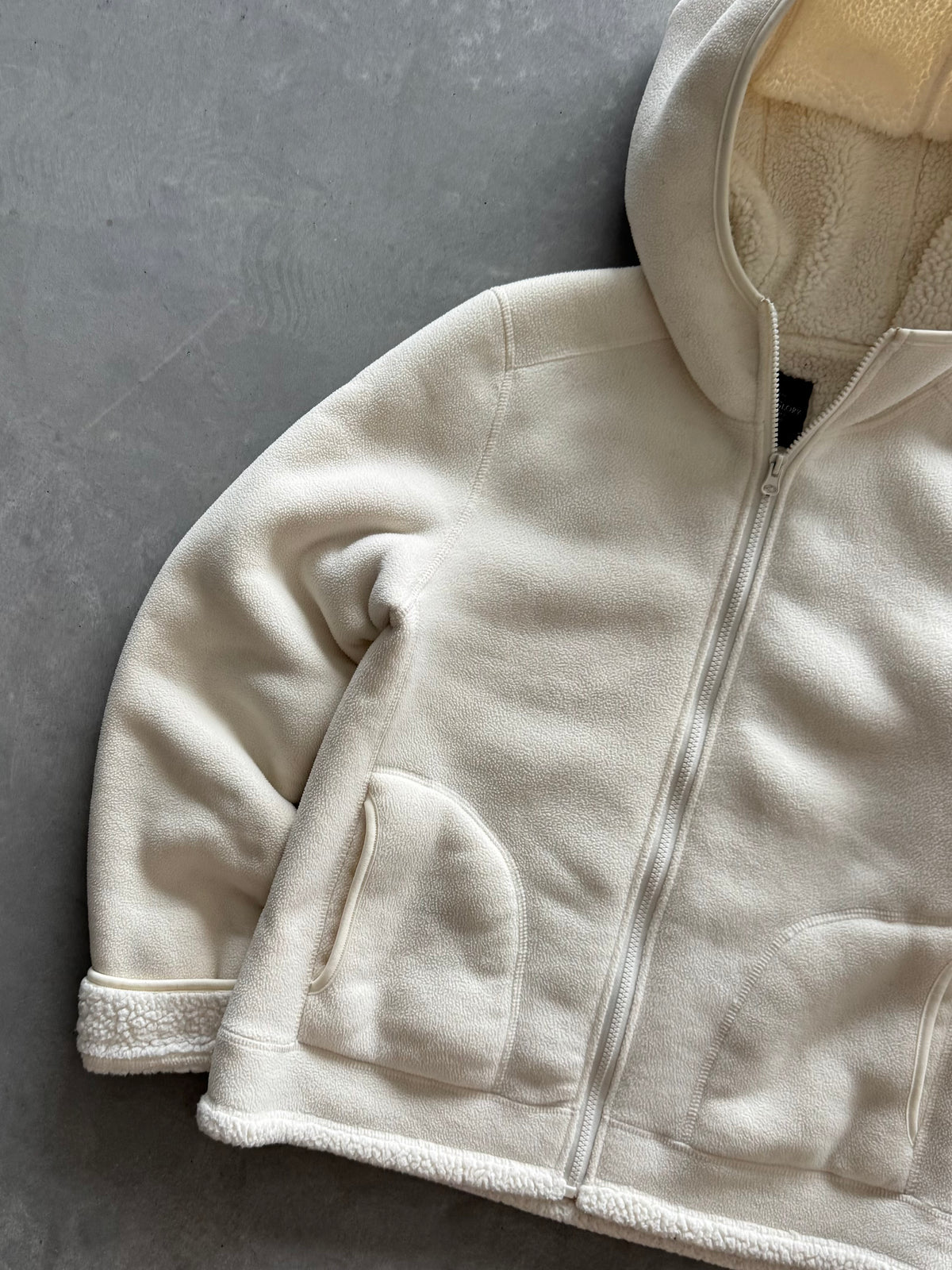 Vintage Faded Glory Sherpa Lined Fleece Women’s Jacket - M