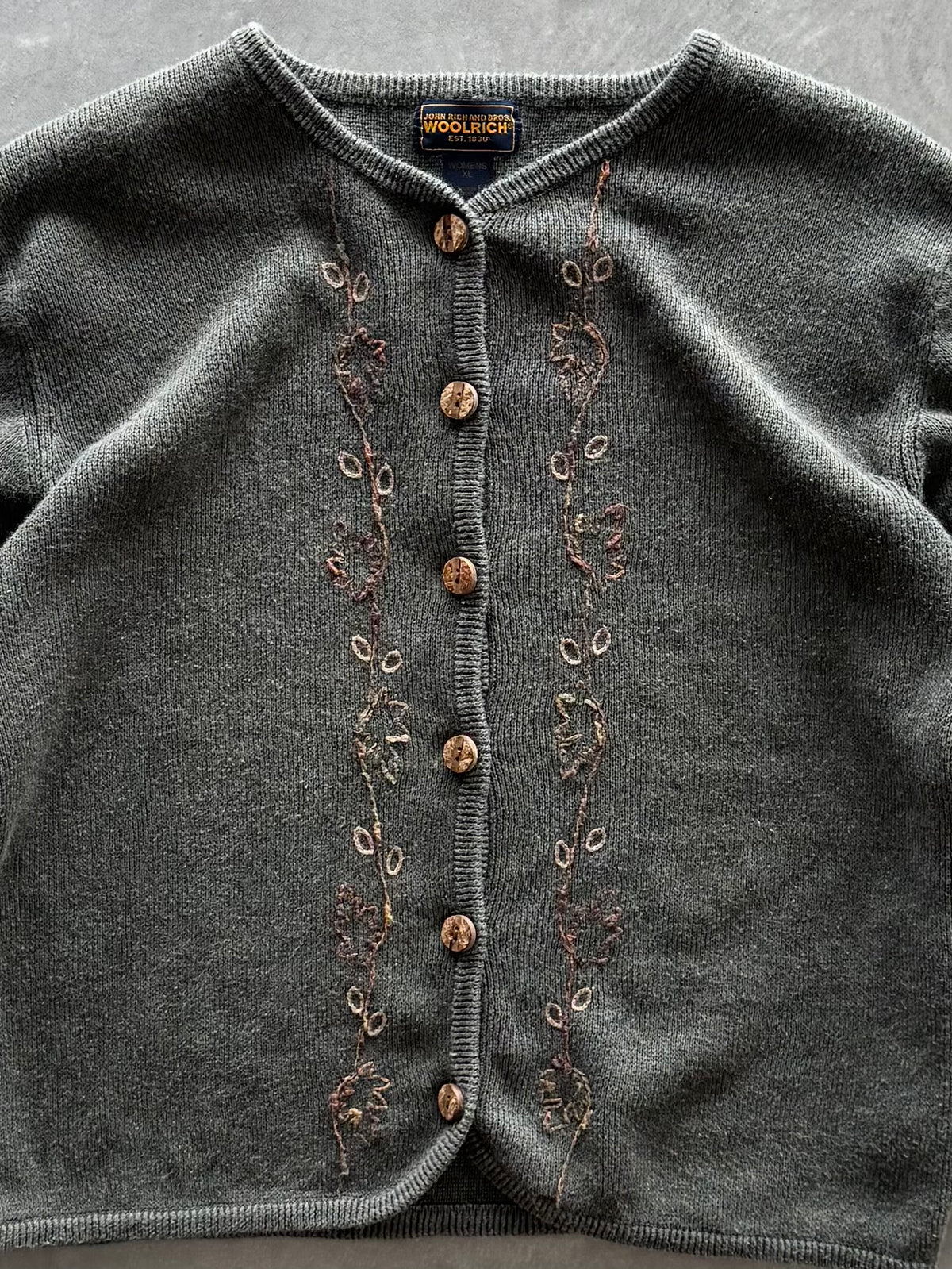 Vintage Woolrich Fall Cardigan - XL
