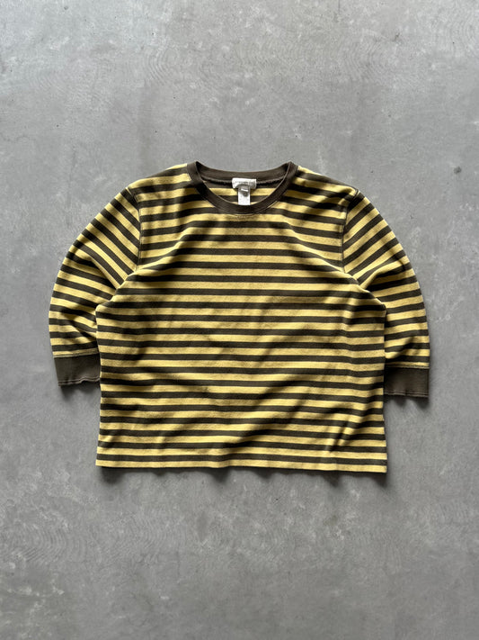 Vintage Striped Women’s 3/4 Sleeve - XL