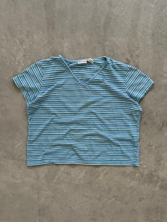 Vintage Women’s Striped Tee - L