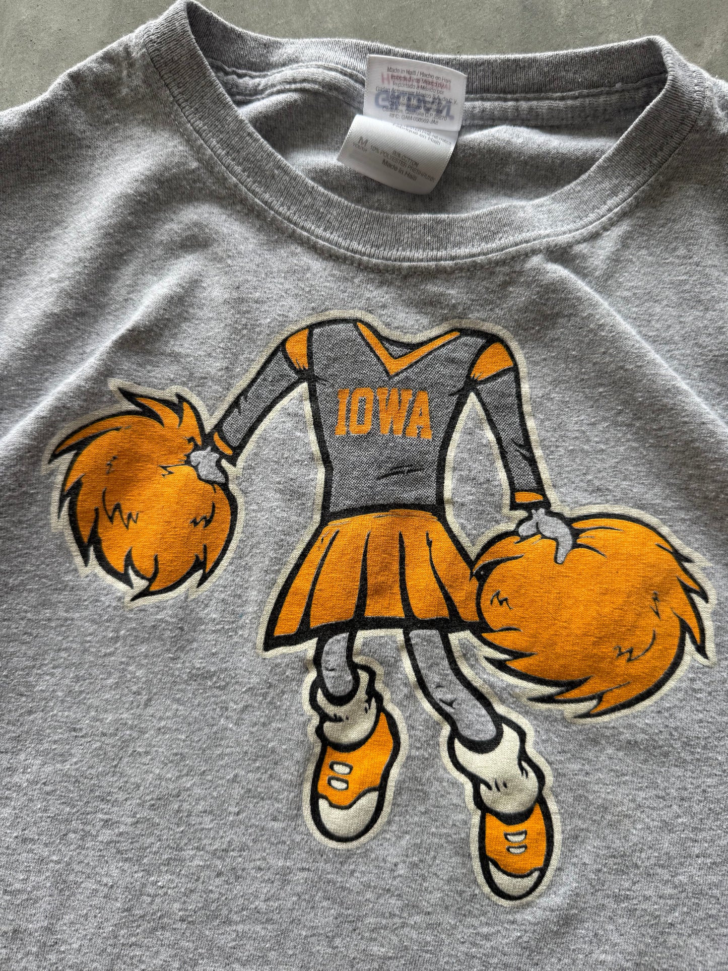 Iowa Hawkeyes Baby Tee - S