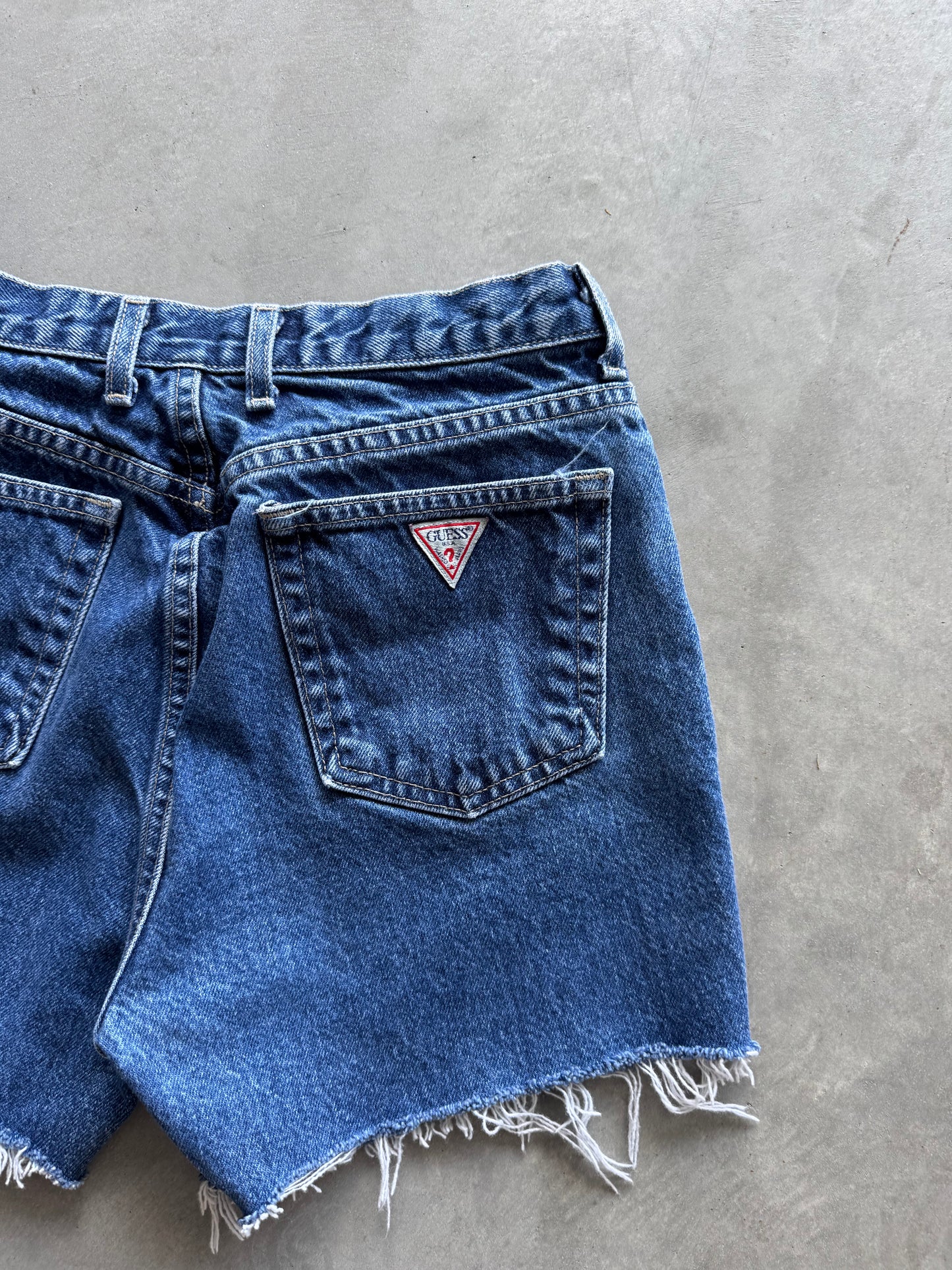 Vintage Guess Denim Shorts - 28x4