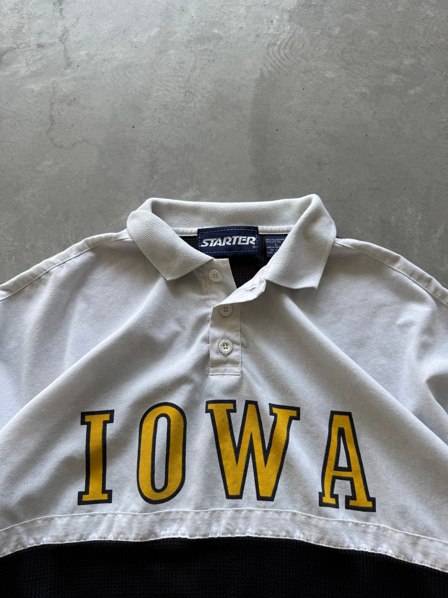 Vintage Iowa Hawkeyes Starter Pullover - L