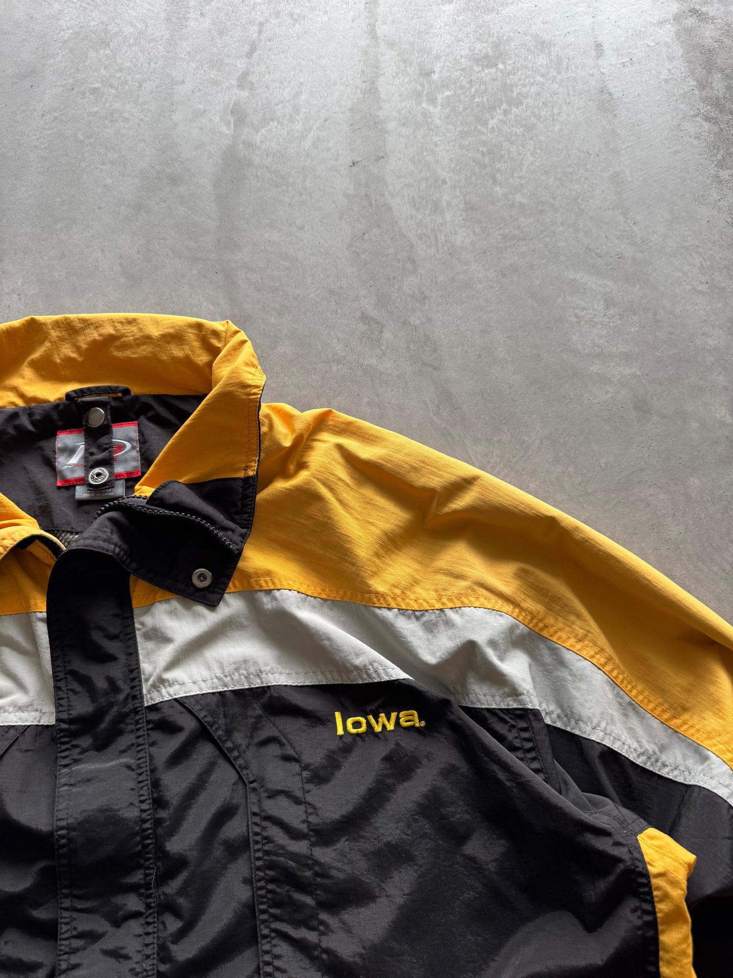 Vintage 90s Iowa Hawkeye Jacket - XL