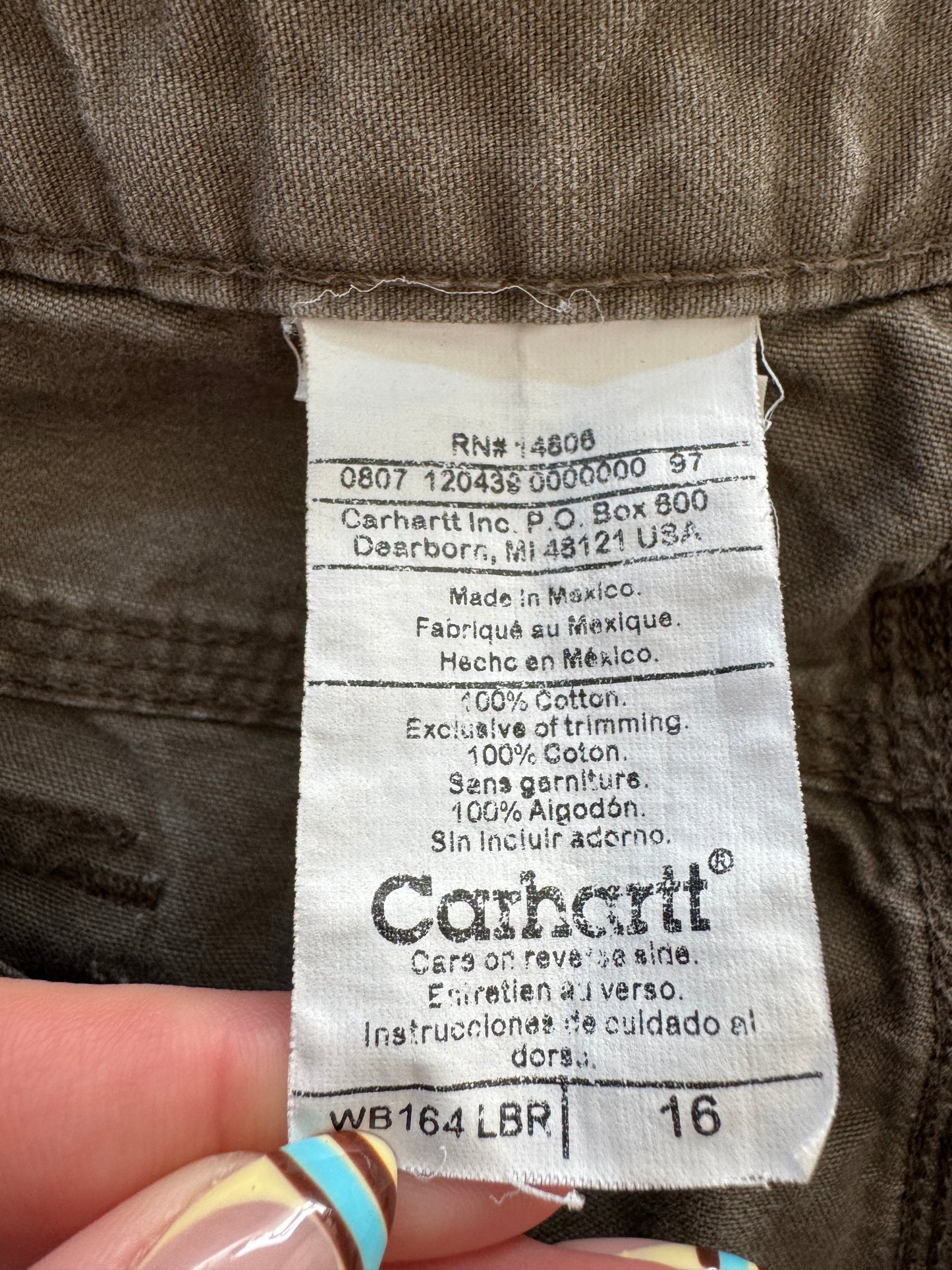Vintage Cargo Carhartt Shorts - 35x6