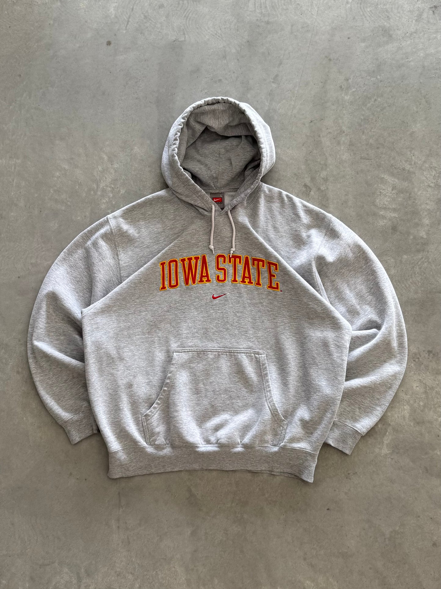 Vintage 90s Iowa State Cyclones Hoodie - L