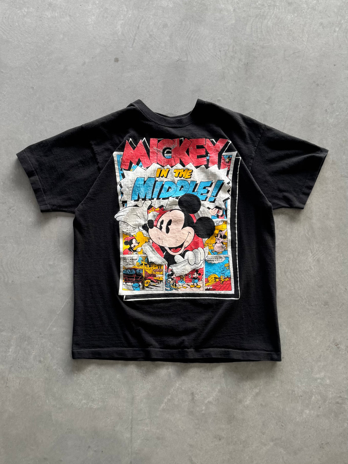 Vintage 90s Mickey Mouse Tee - XL