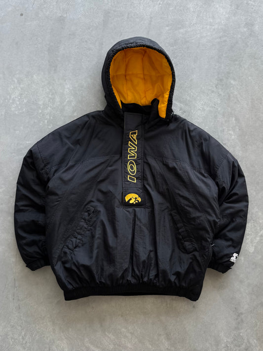 Vintage 90s Starter Iowa Hawkeyes Coat - XXL