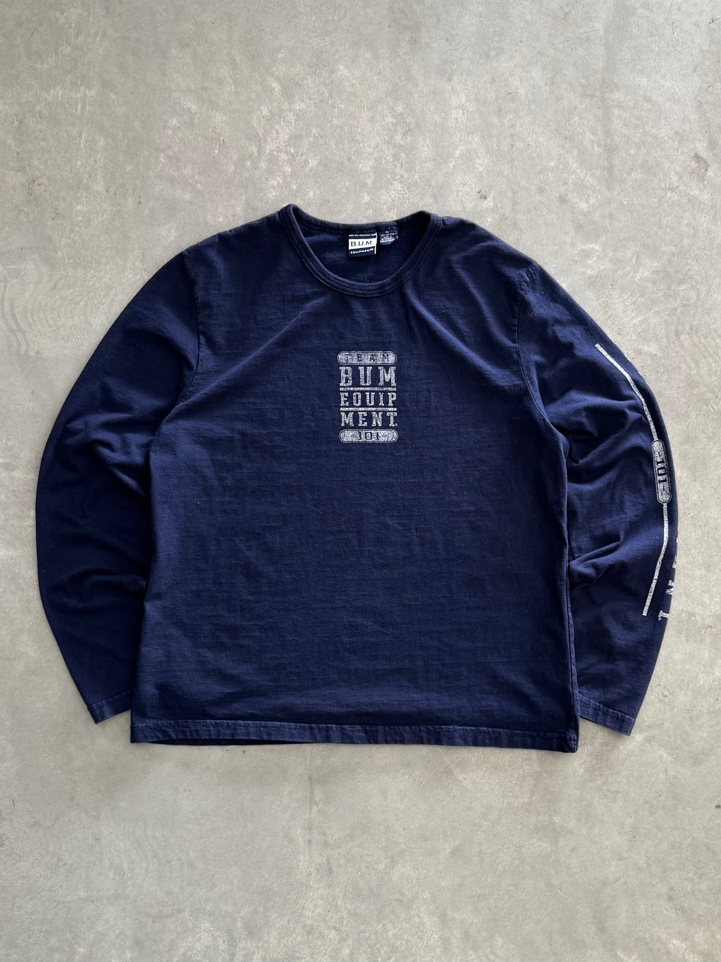 Vintage 00s B.U.M. Equipment Long Sleeve - XL