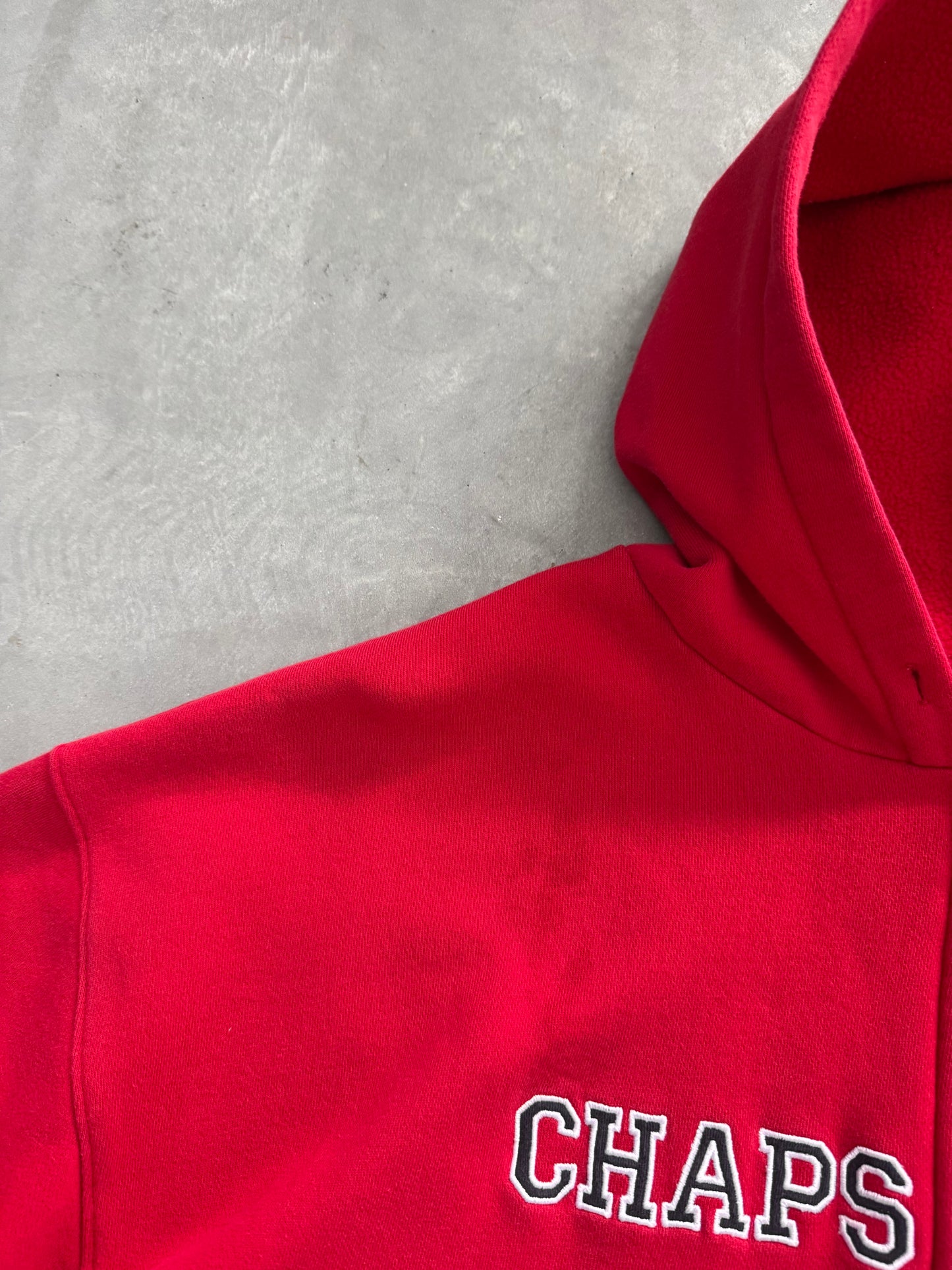 Vintage Chaps Zip Up Hoodie - XXL