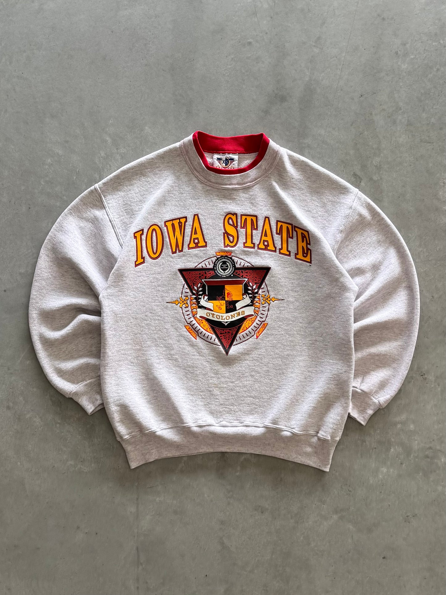 Vintage 90s Iowa State Cyclones Sweatshirt - XS