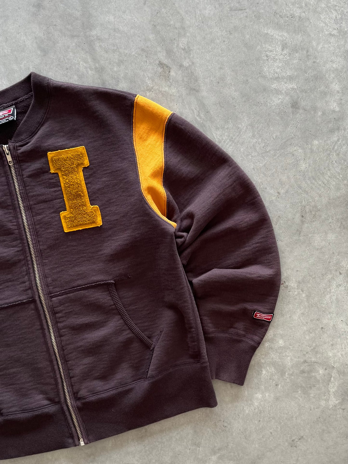 Vintage Iowa Hawkeyes Zip Up - L
