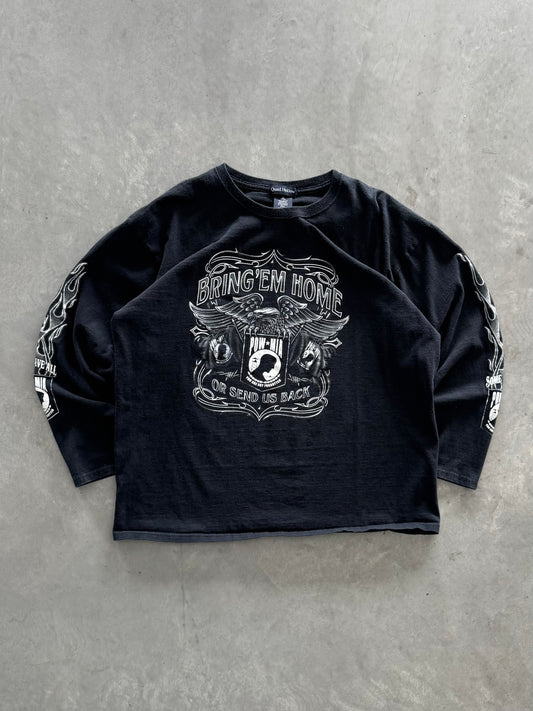 Vintage Pow Mia Long Sleeve Shirt - XXL
