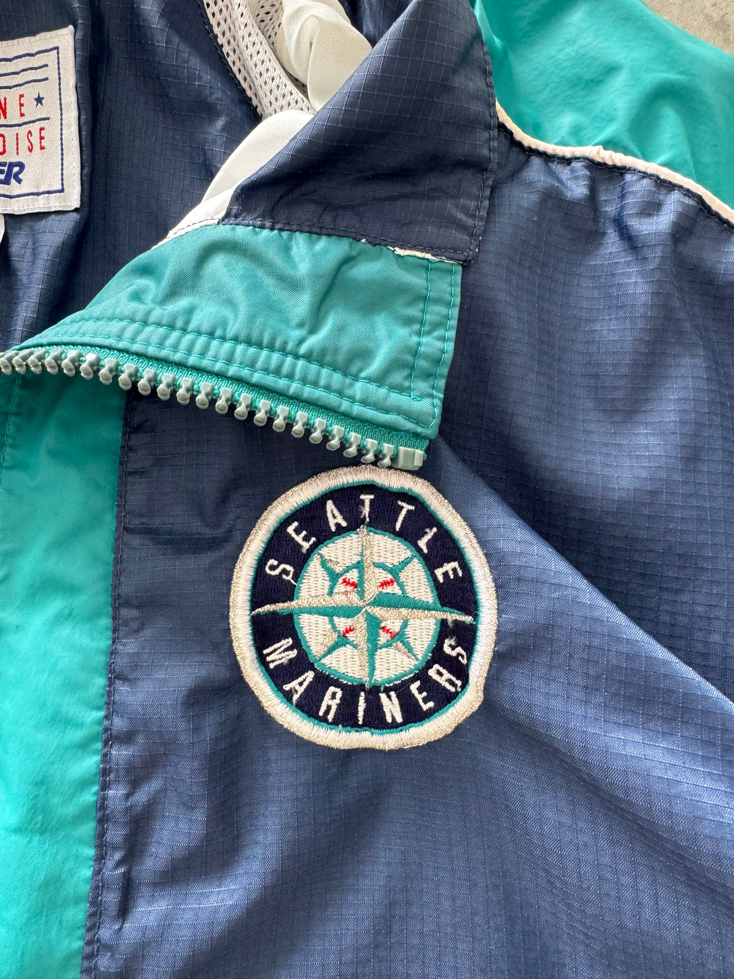 Vintage Seattle Mariners Starter Windbreaker - L