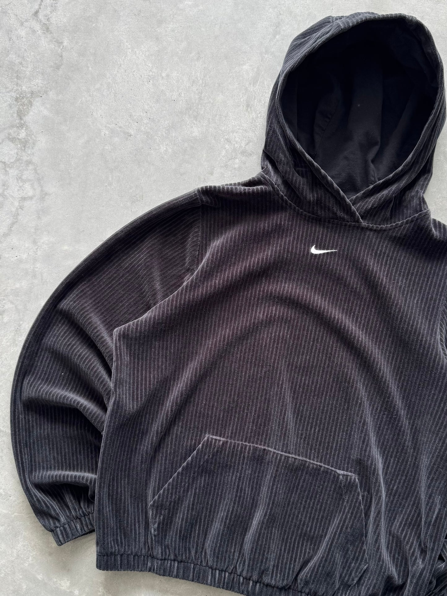 Corduroy Nike Hoodie - M