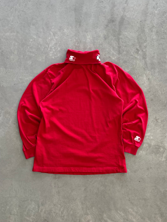Vintage 90s Starter Kansas City Chiefs Turtleneck - L
