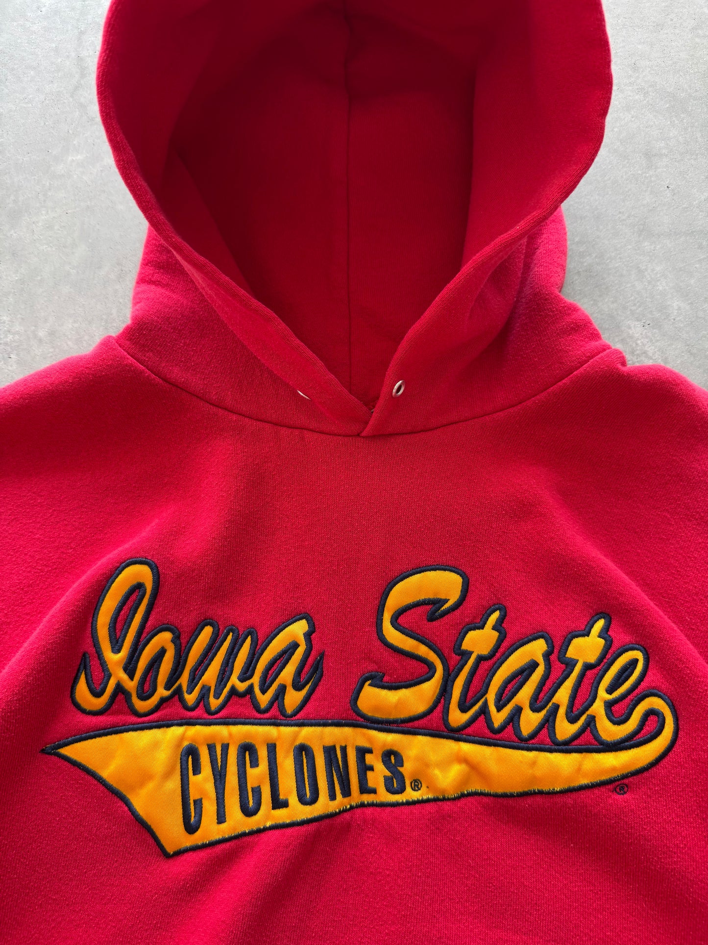 Vintage 90s Iowa State Cyclones Hoodie - M