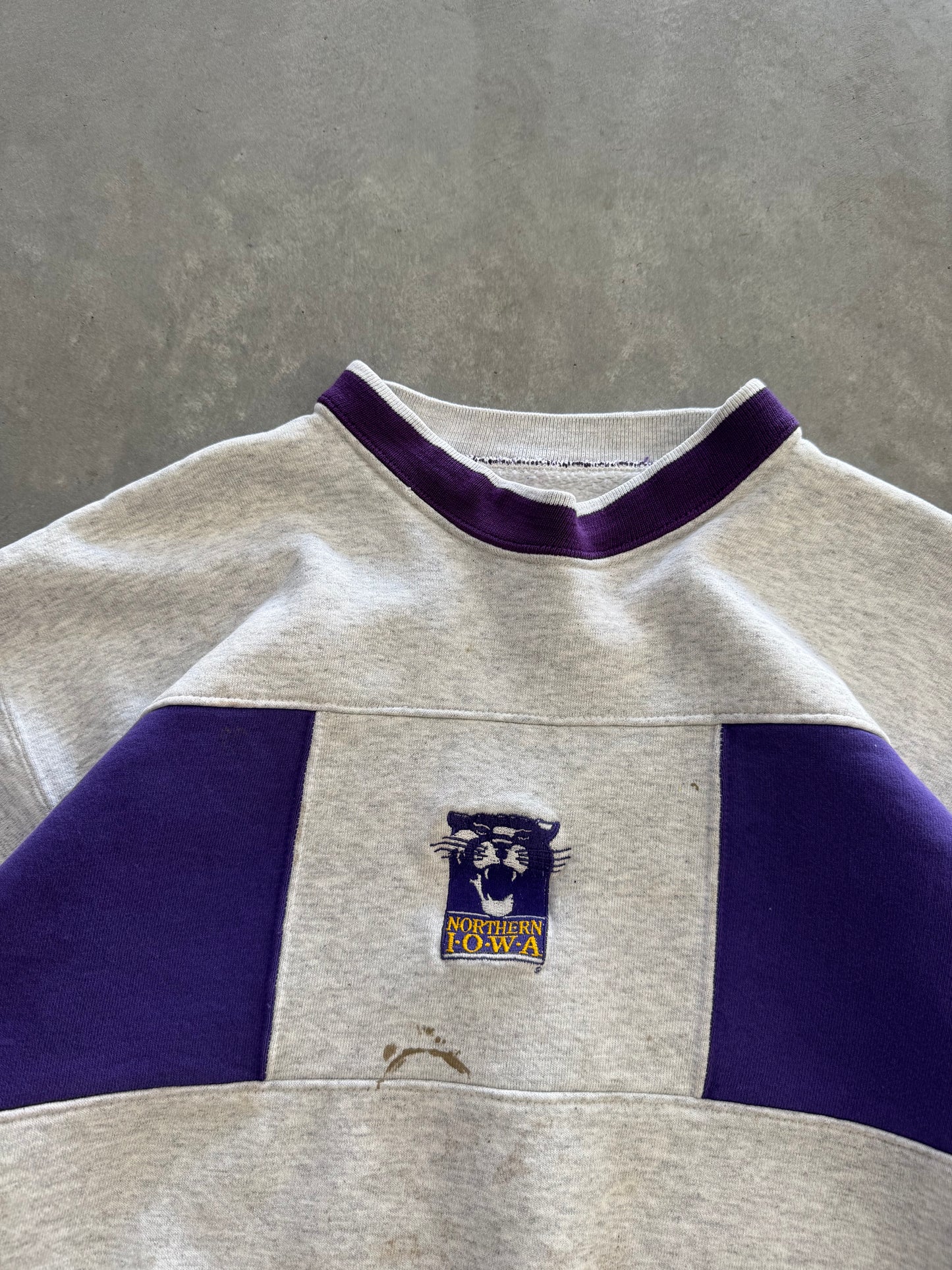 Vintage 90s University of Northern Iowa Sweatshirt - M