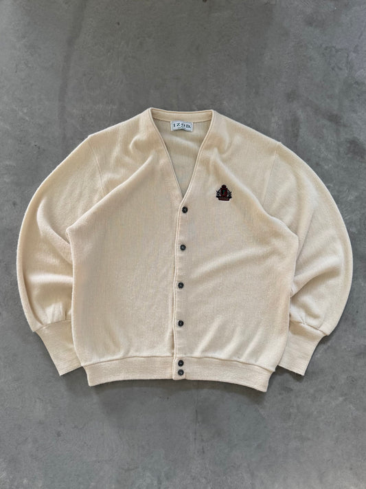 Vintage 80s Izod Cardigan - XL