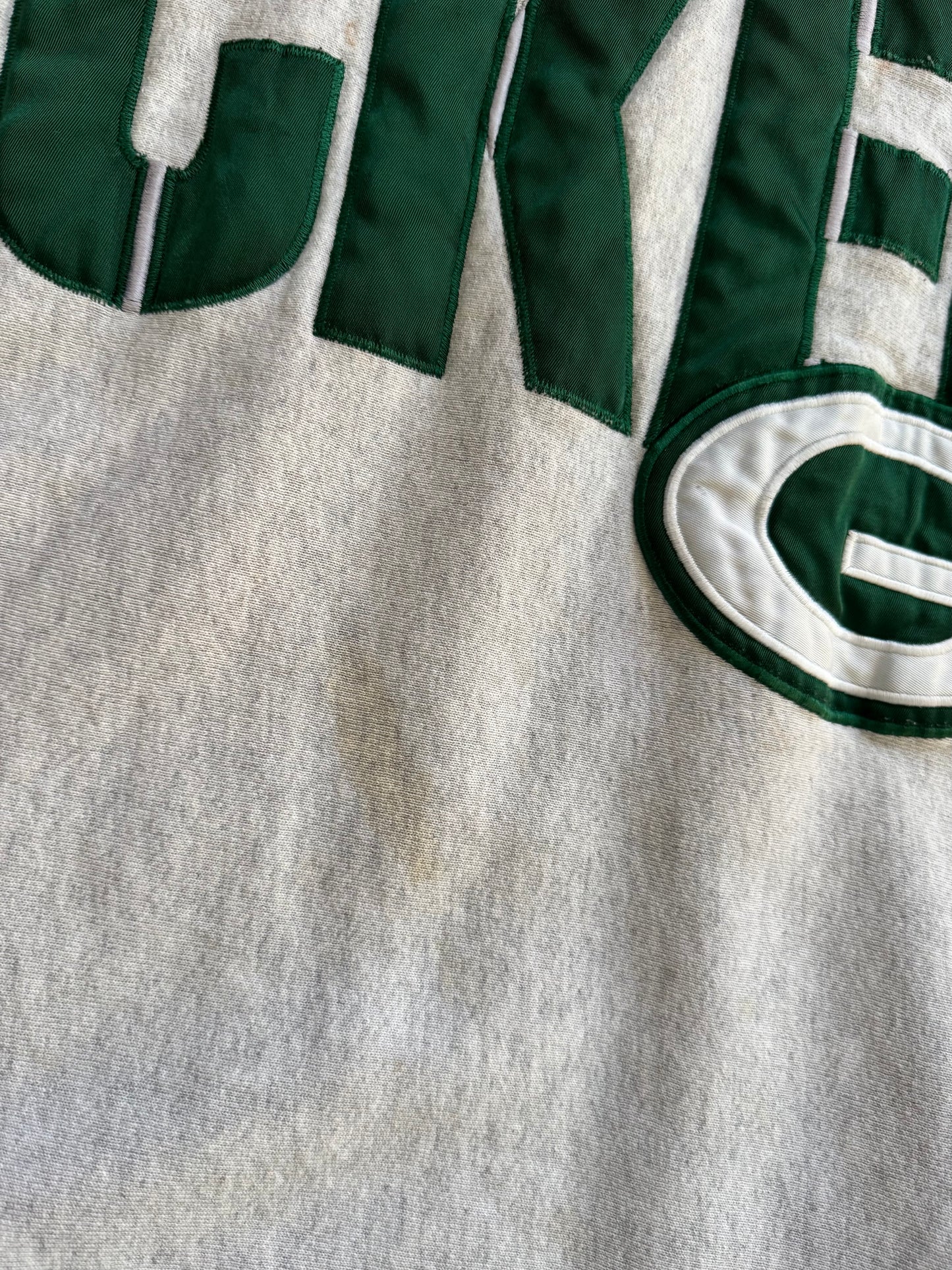 Vintage Green Bay Packers Spell Out Sweatshirt - XXL