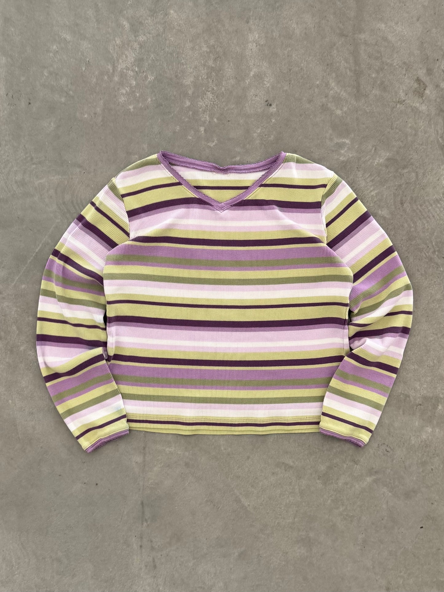Vintage Women’s Striped Longsleeve - S