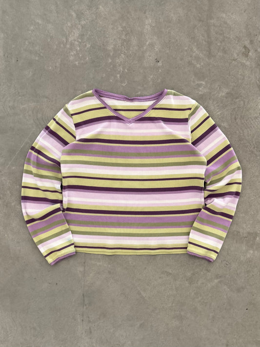 Vintage Women’s Striped Longsleeve - S