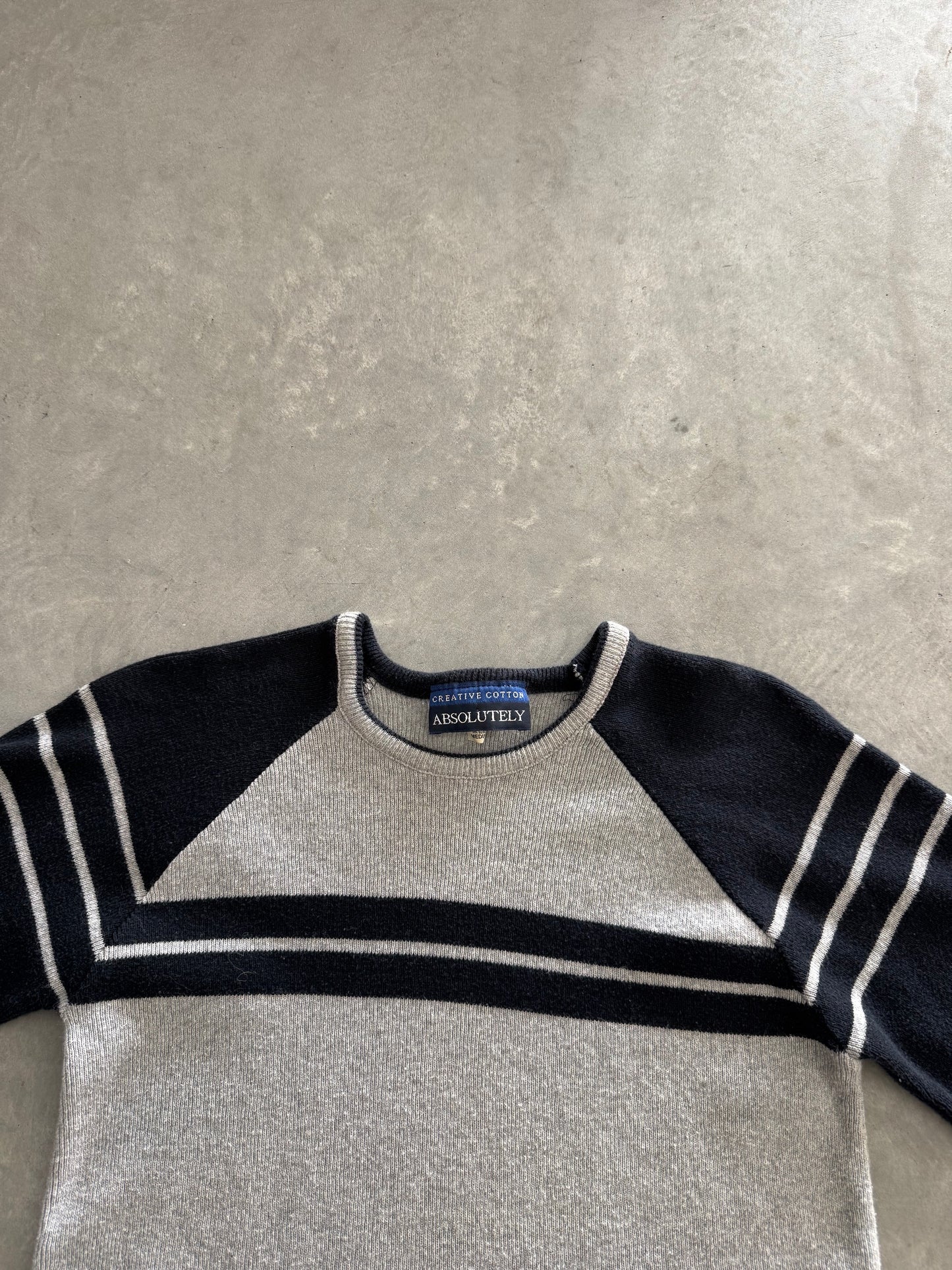 Vintage Women’s Cropped Sweater - M