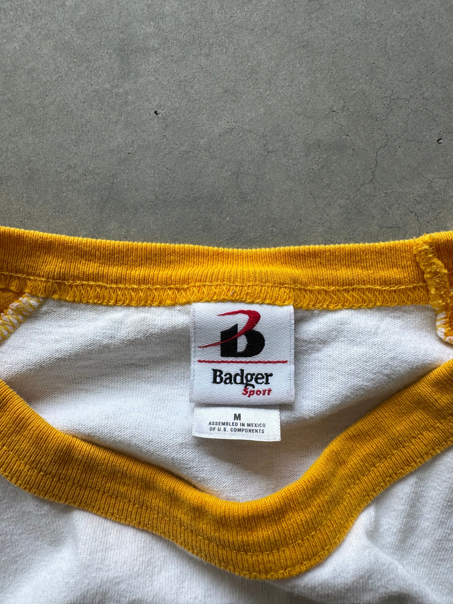 Vintage 90s Iowa Hawkeyes 3/4 Sleeve - M