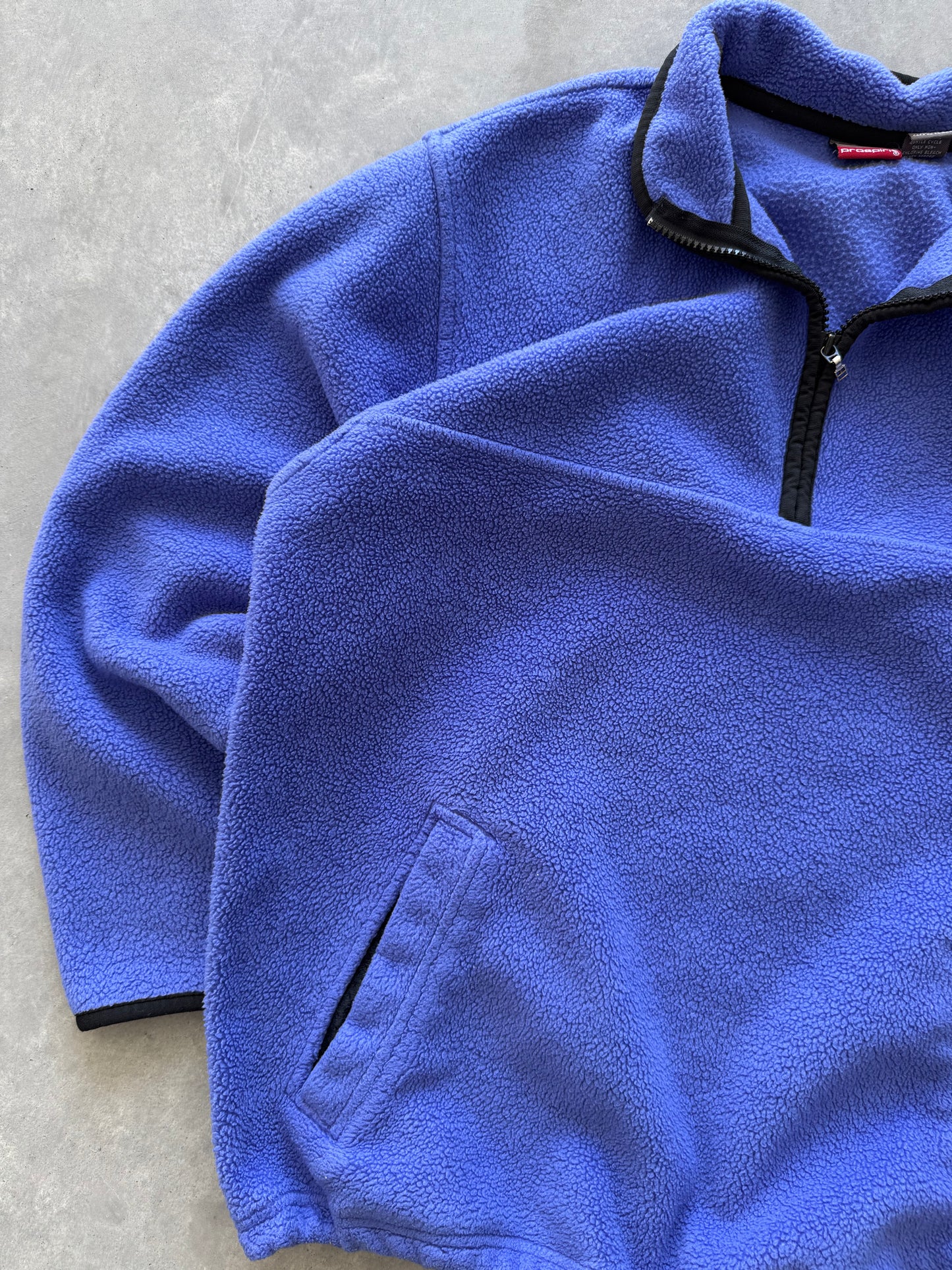Vintage Fleece Quarterzip - M