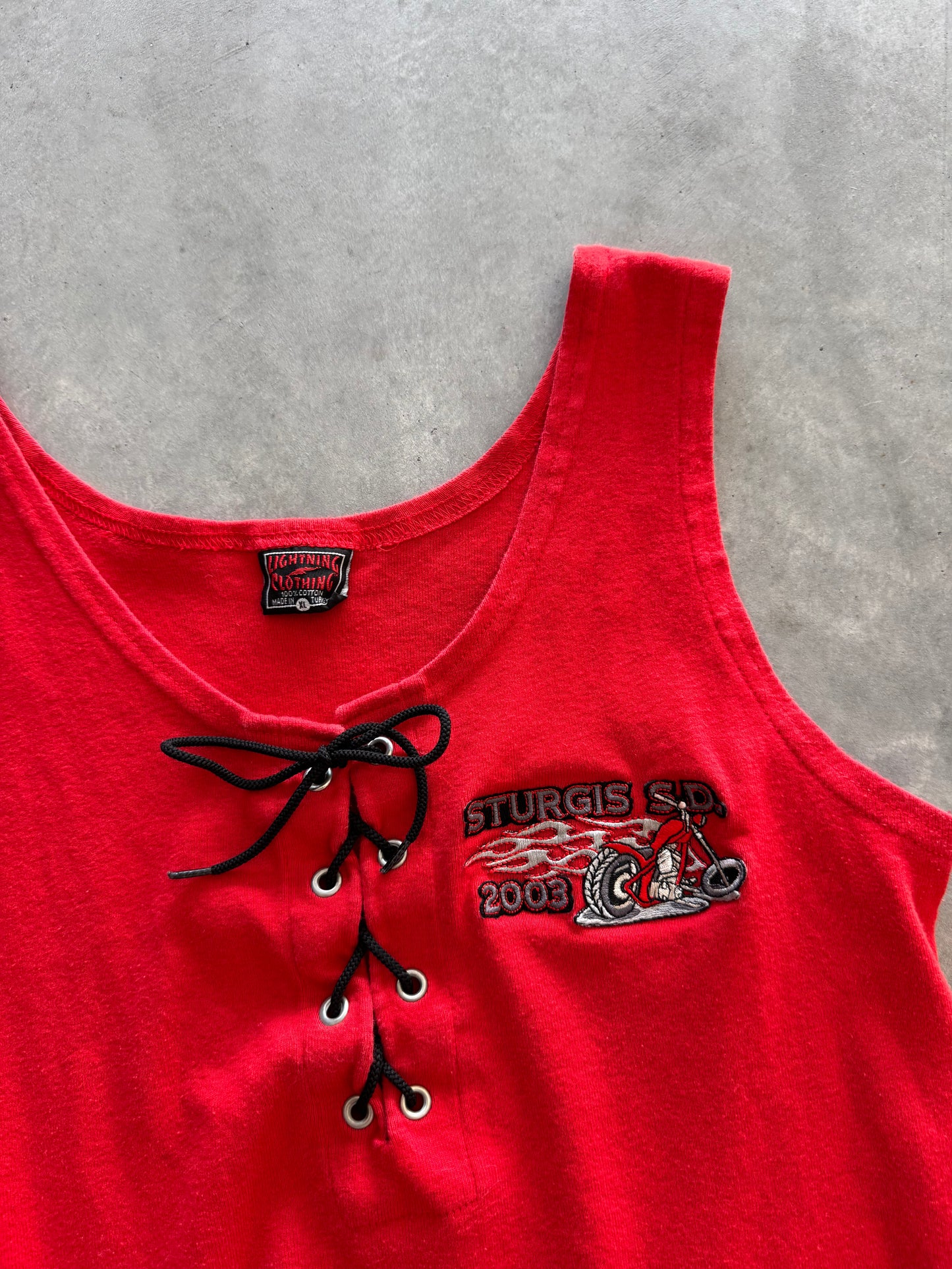 Vintage 00s Sturgis Tank Top - XL