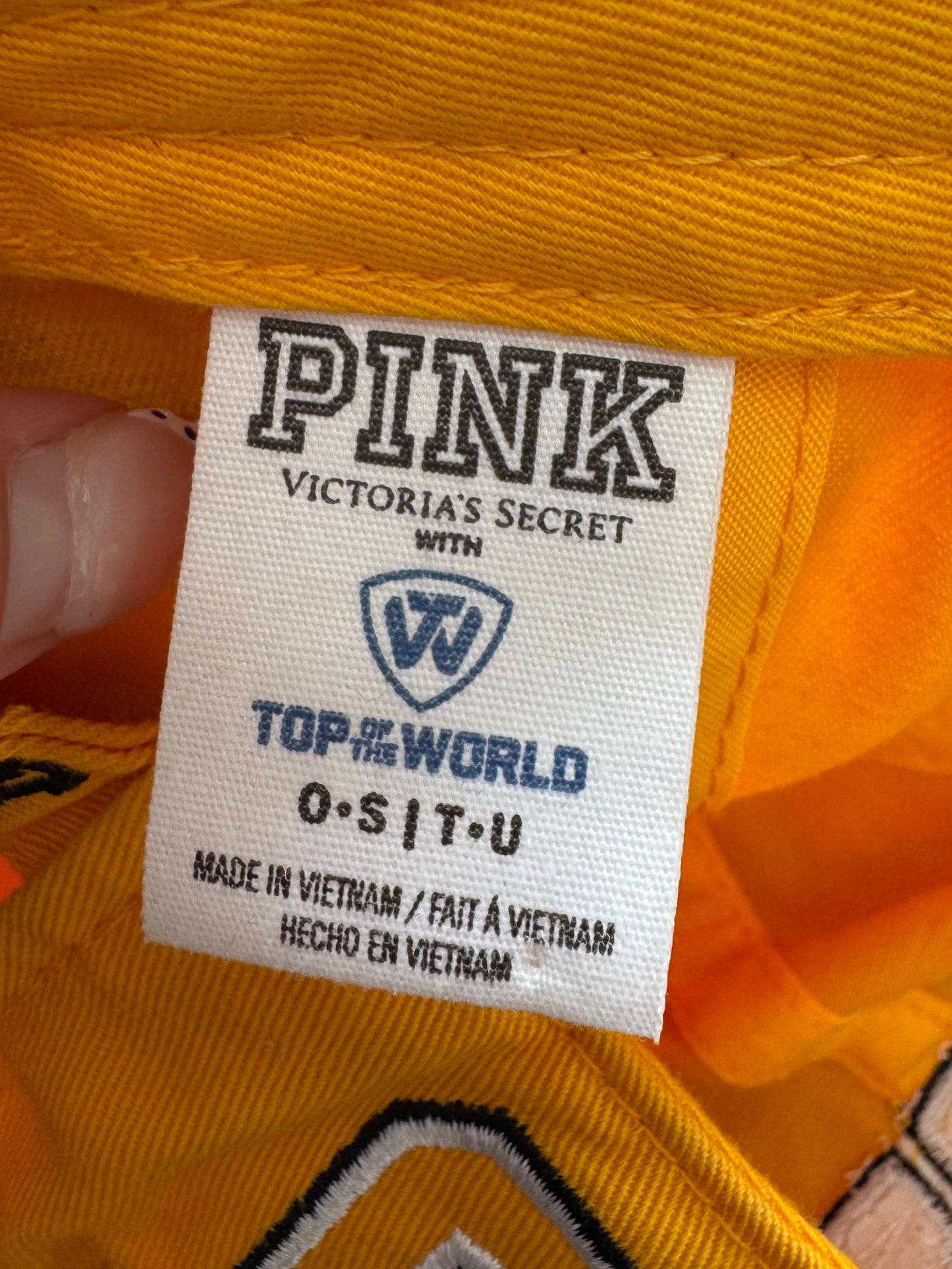 Y2K Iowa Hawkeyes PINK hat