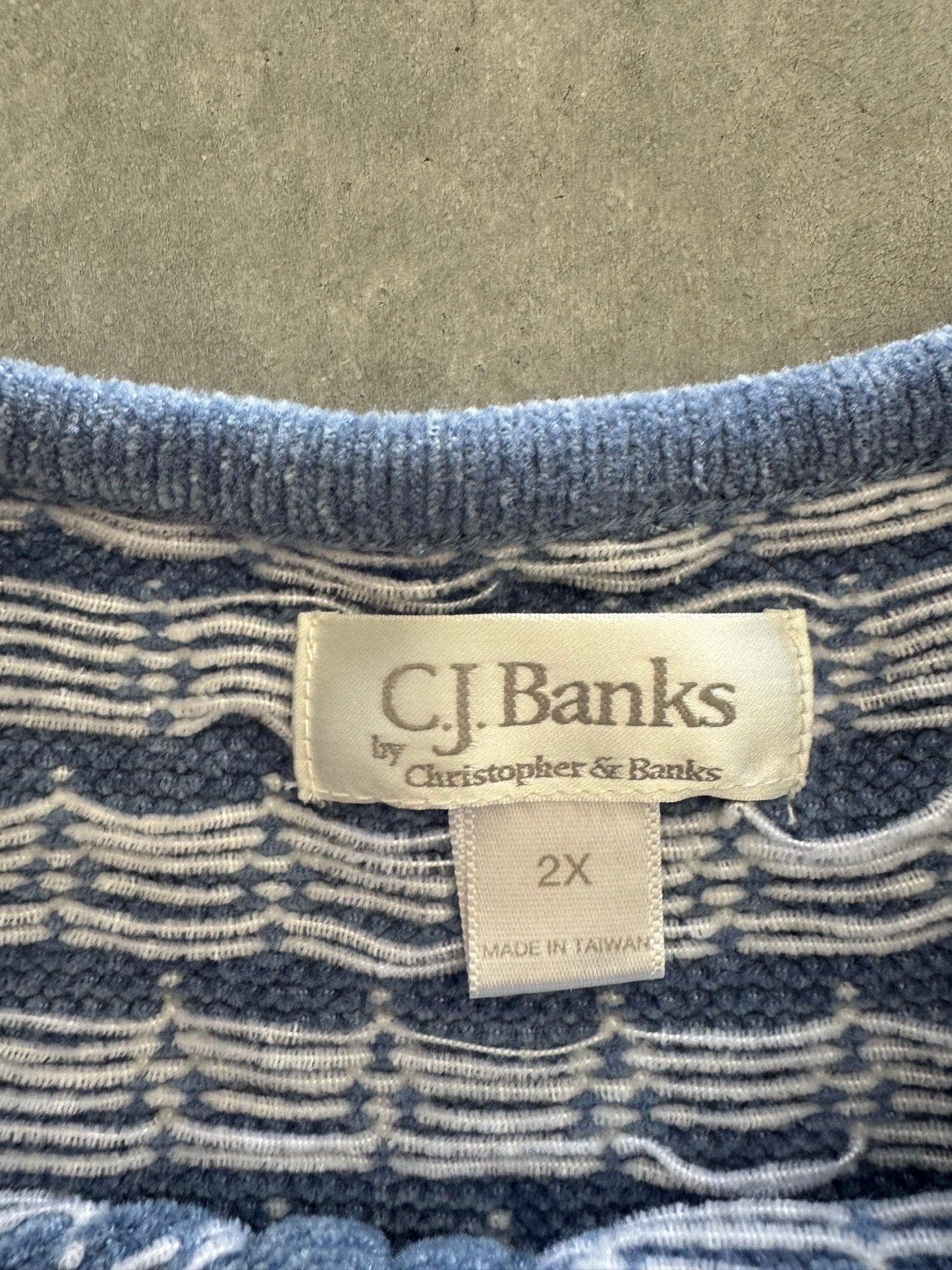 Vintage C.J. Banks Nordic Cardigan - XXL