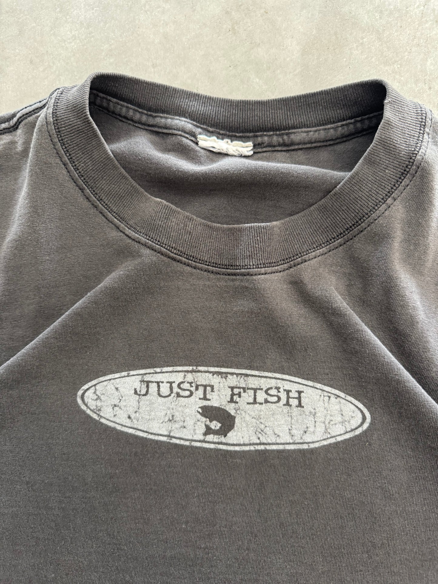 Vintage Just Fish Tee - XXL