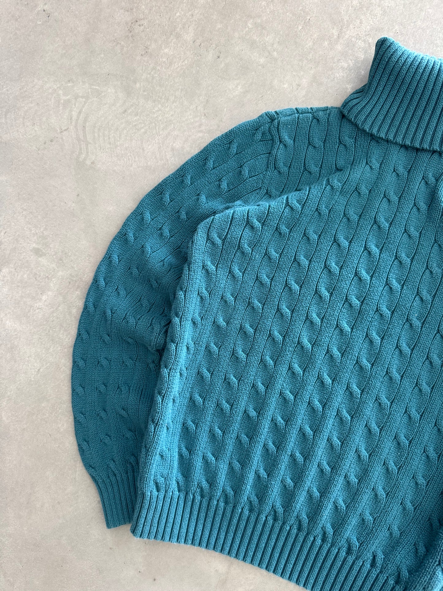 Vintage Women’s Polo Ralph Lauren Cable Knit Sweater - L