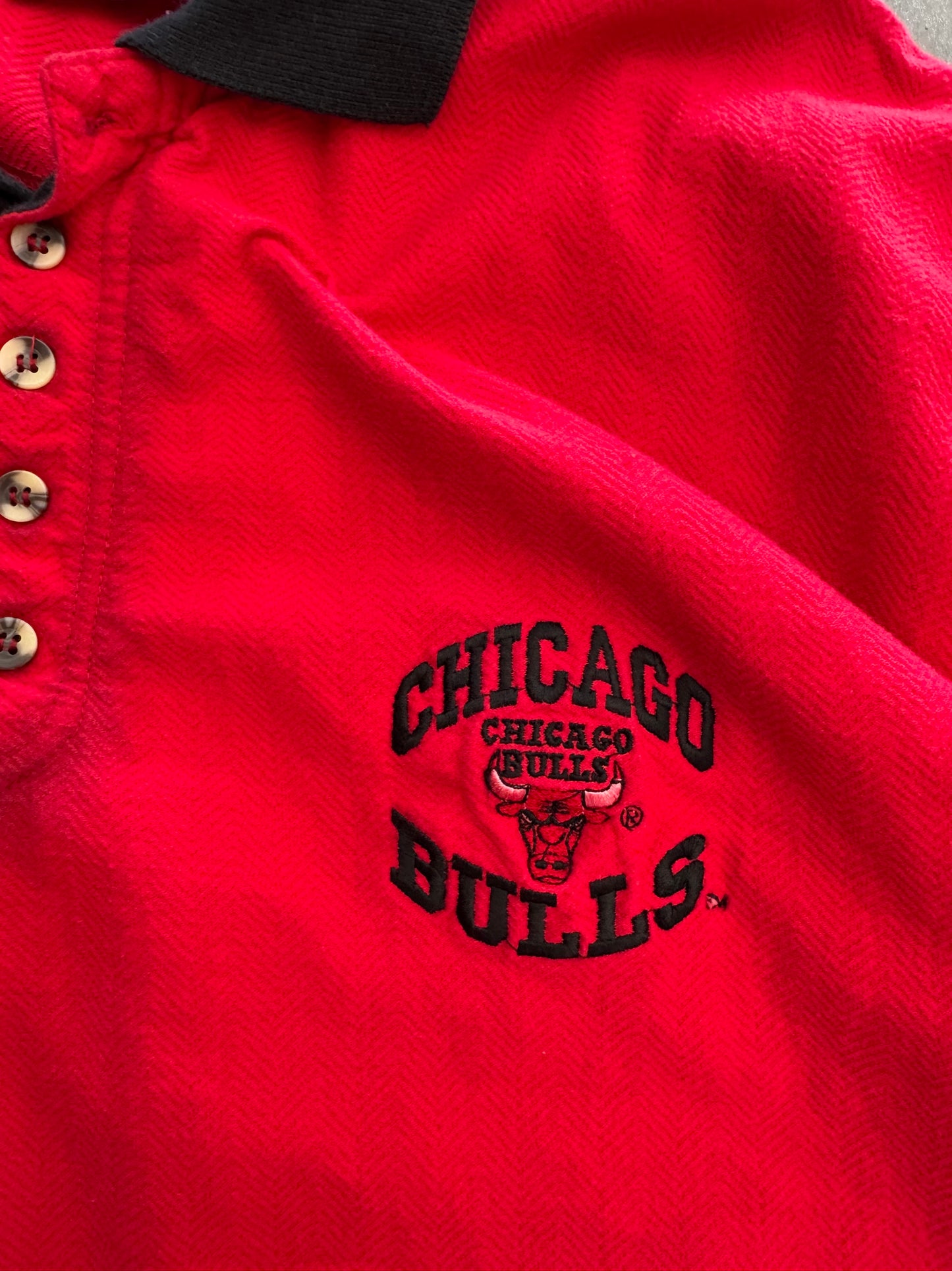 Vintage Chicago Bulls Polo - L