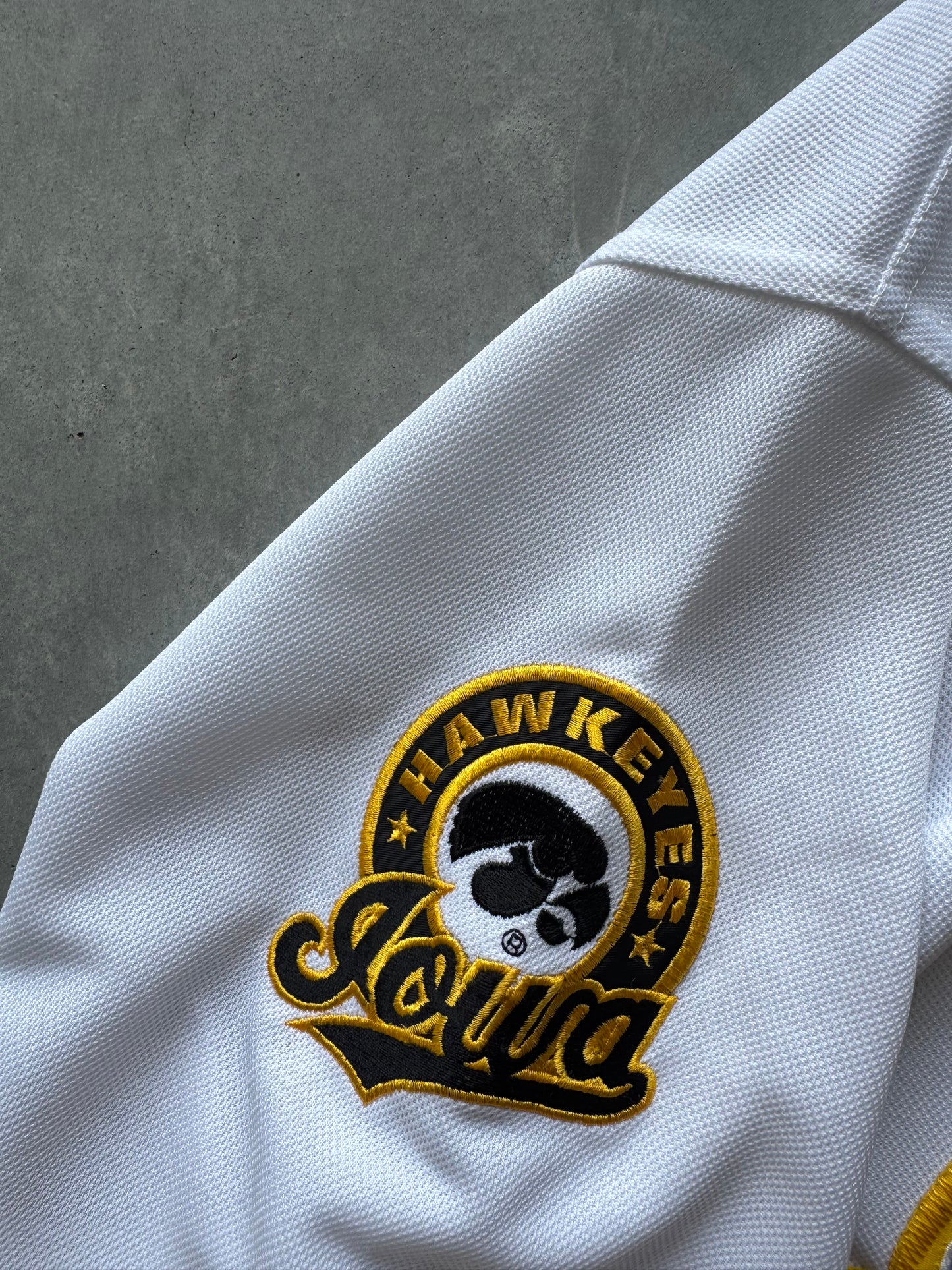 Vintage Iowa Hawkeyes Baseball Jersey - L