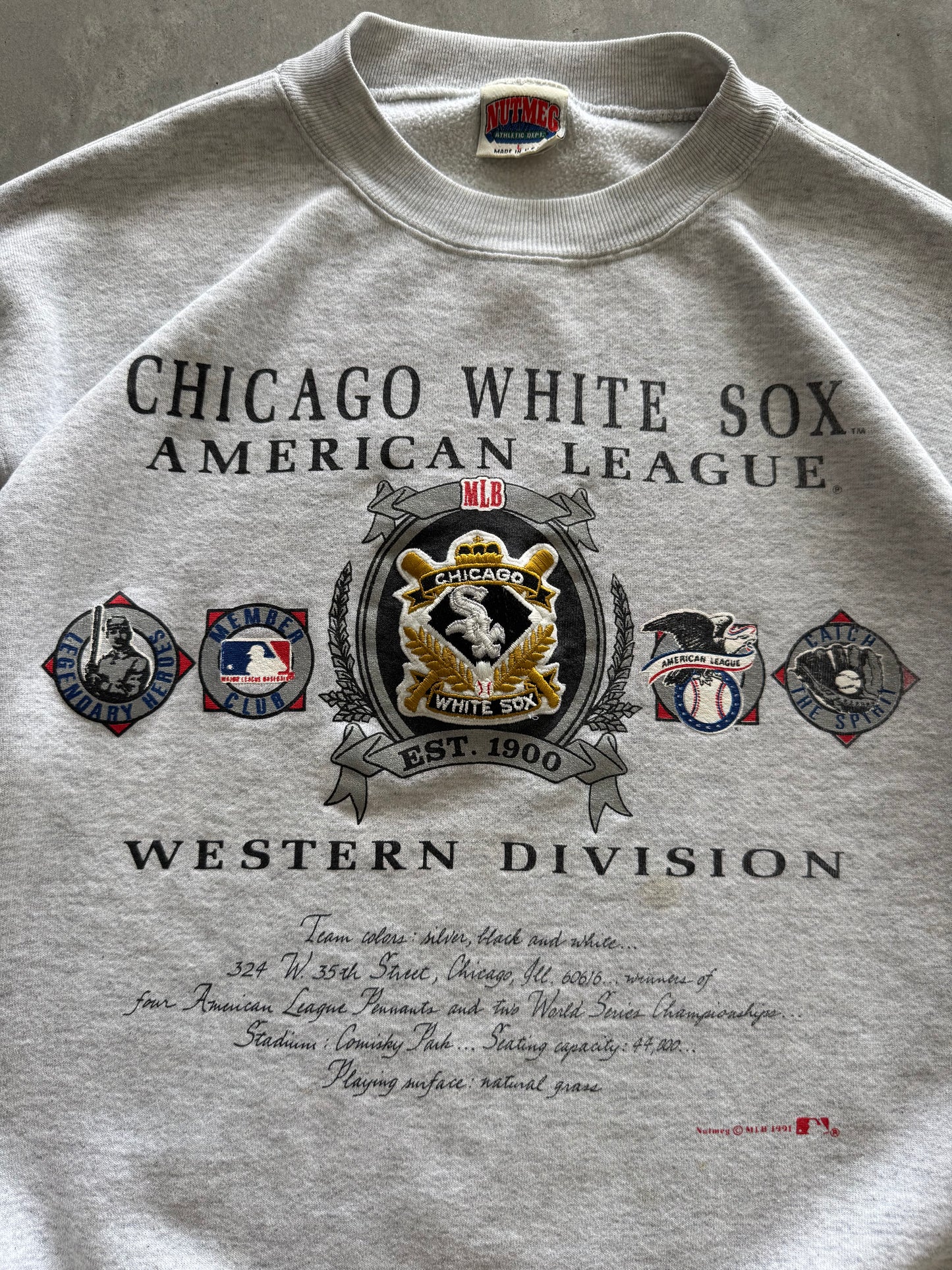 Vintage 1991 Chicago White Sox Sweatshirt - L