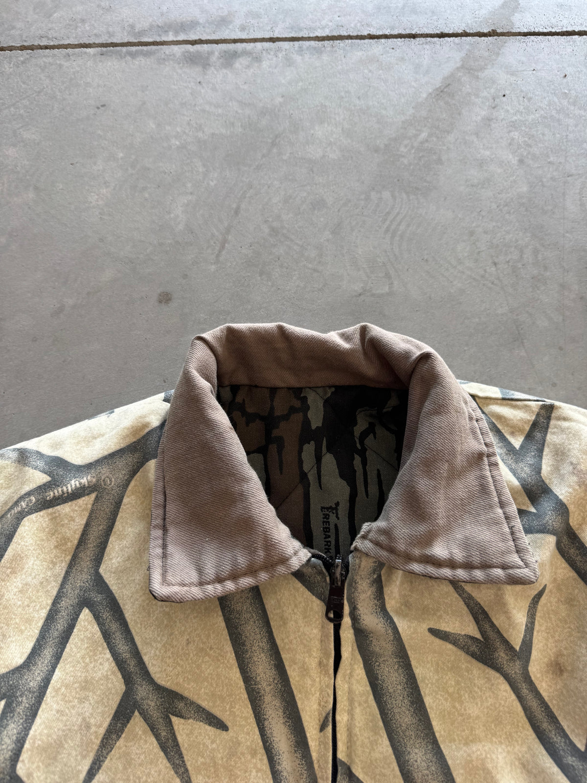 Vintage 80s Trebark Camo Reversible Jacket - M