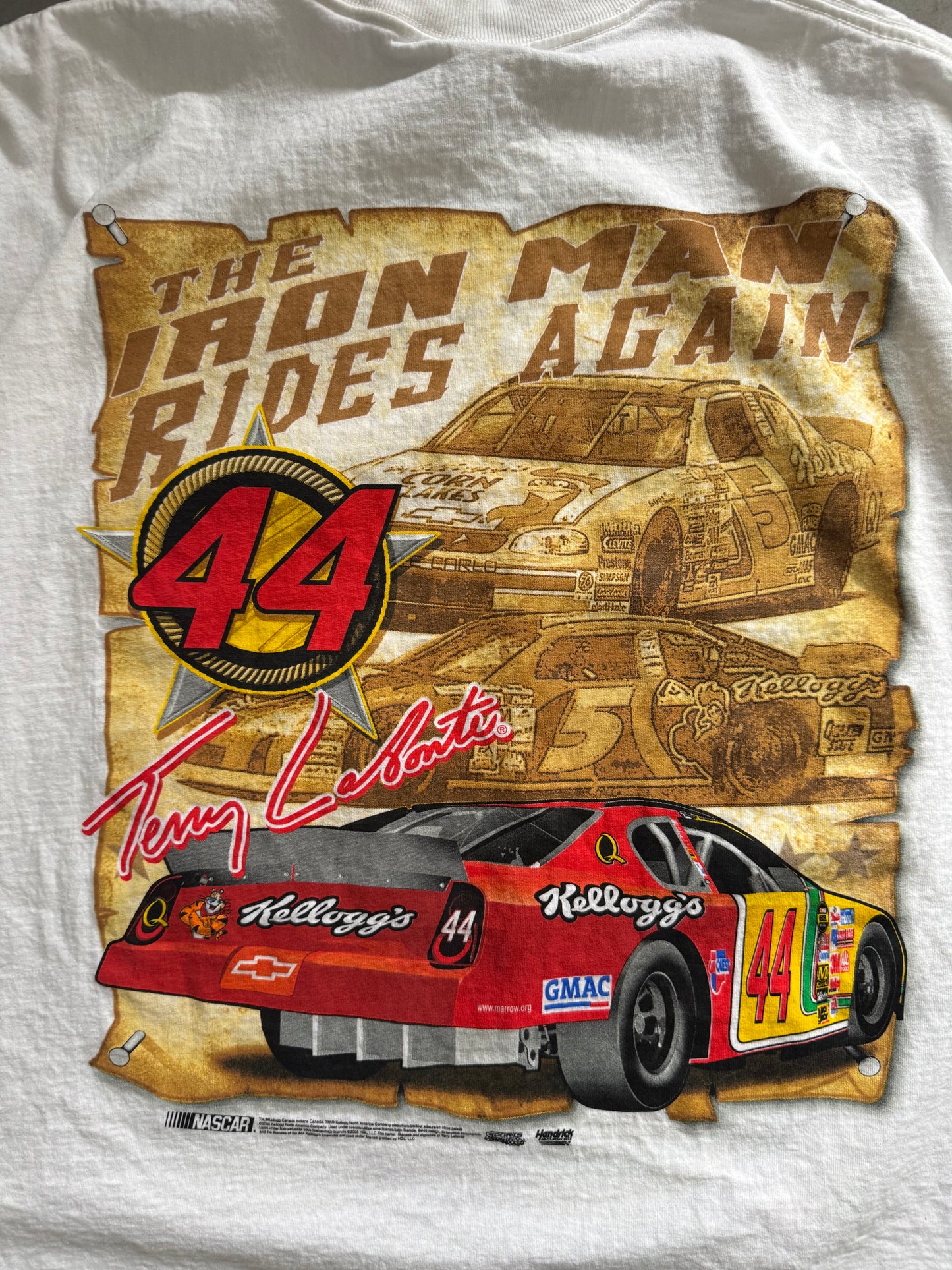 Vintage 90s Double Sided Nascar Tee - XXL