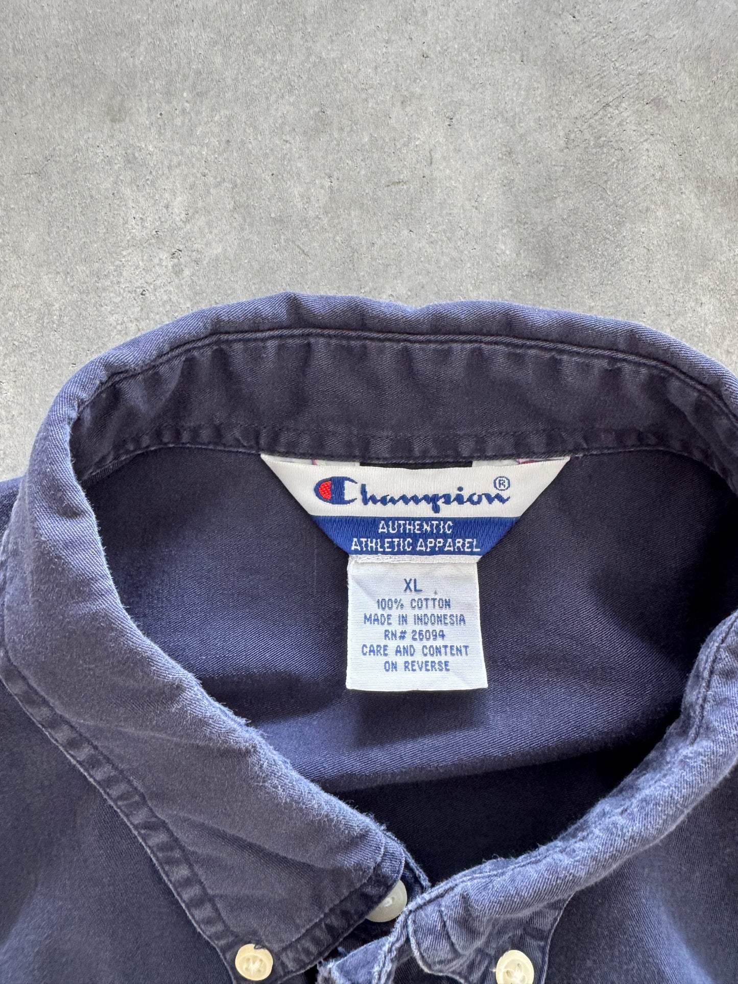 Vintage Notre Dame Champion Button Up - XL
