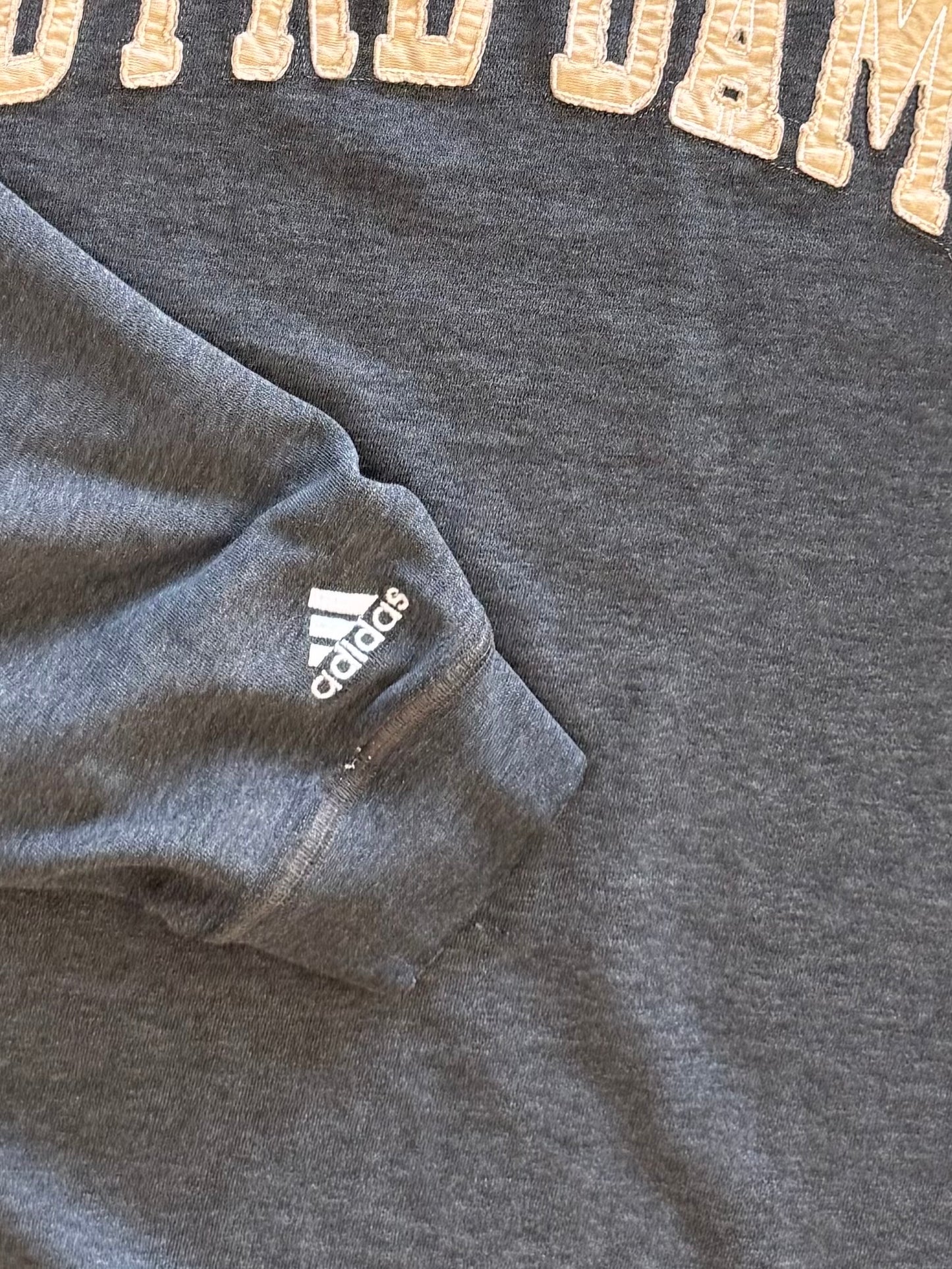 Vintage Notre Dame Adidas Sweatshirt - XXL