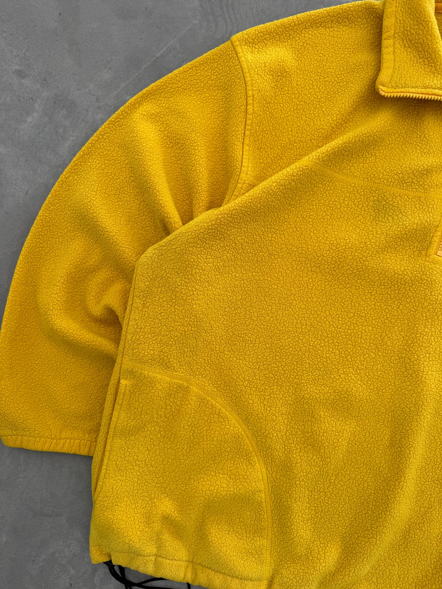 Vintage Iowa Hawkeyes Fleece Quarter Zip - XXL