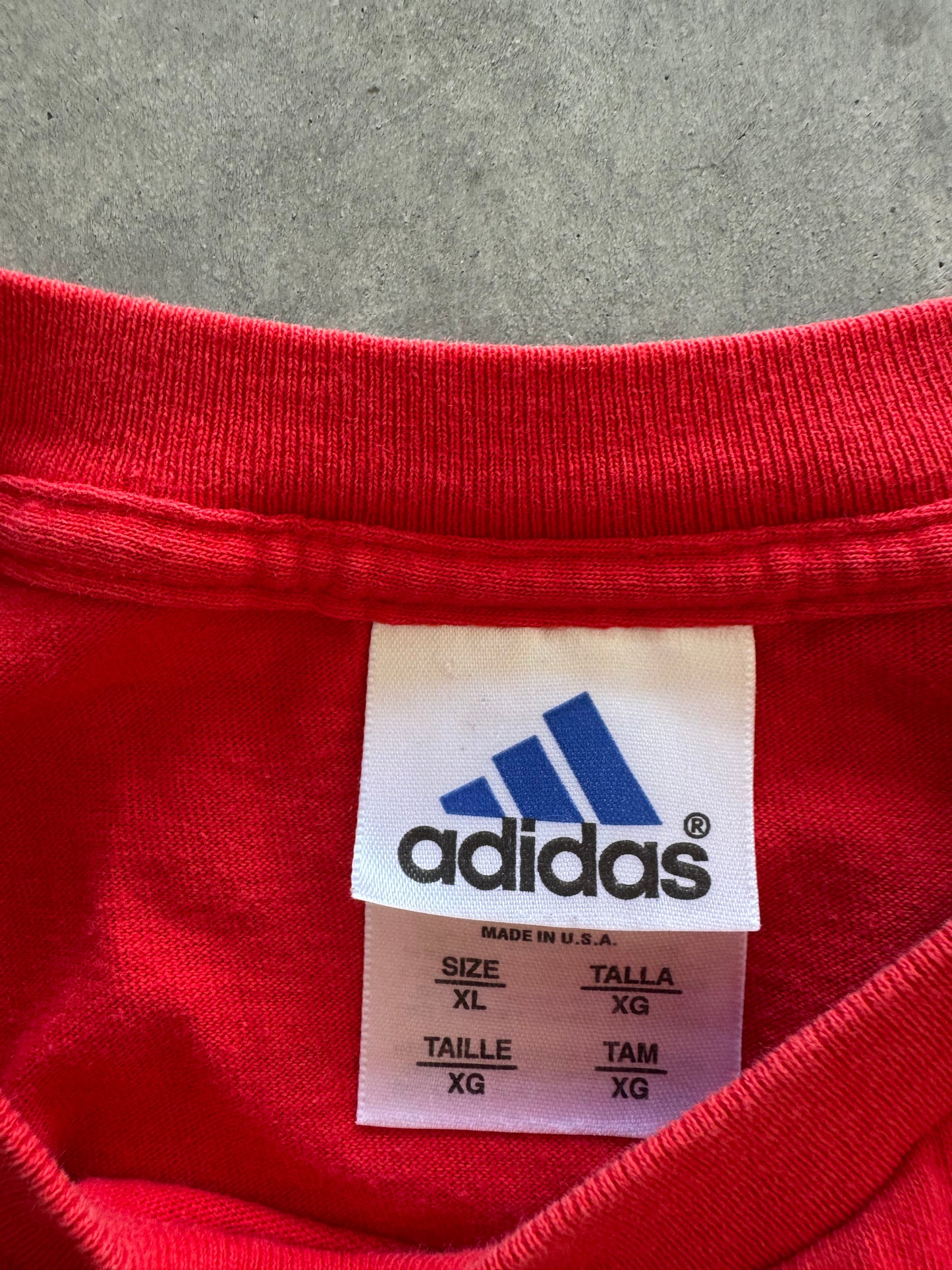 Vintage 90s Adidas Tee - XL