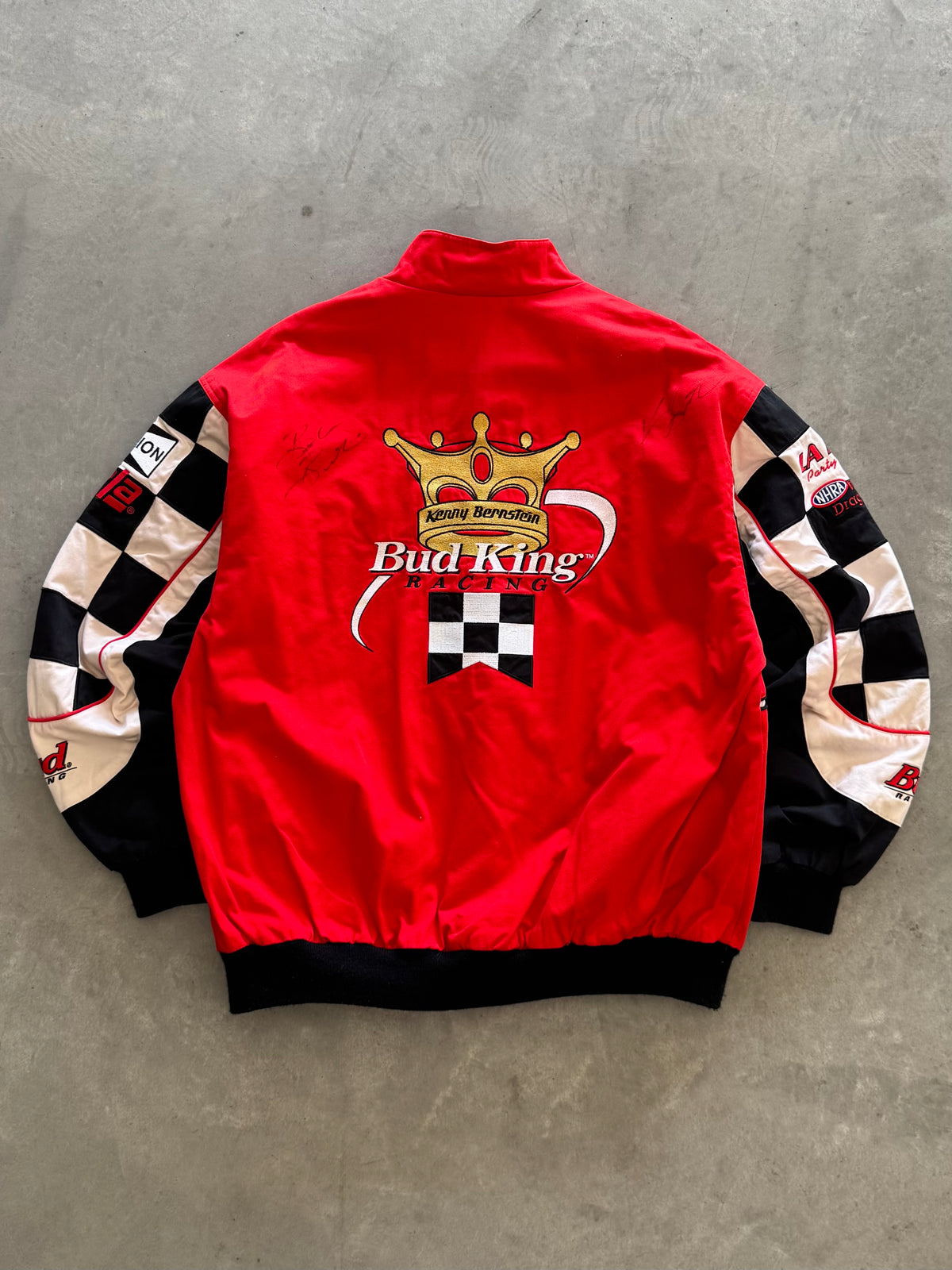 Vintage 90s Racing Bud King  Jacket - L