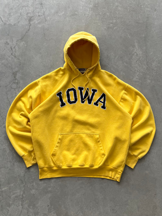 Vintage 90s Iowa Hawkeyes Hoodie - XL