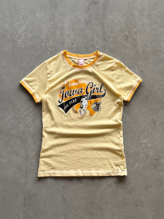 Vintage 00s Iowa Girl Women’s Tee - S