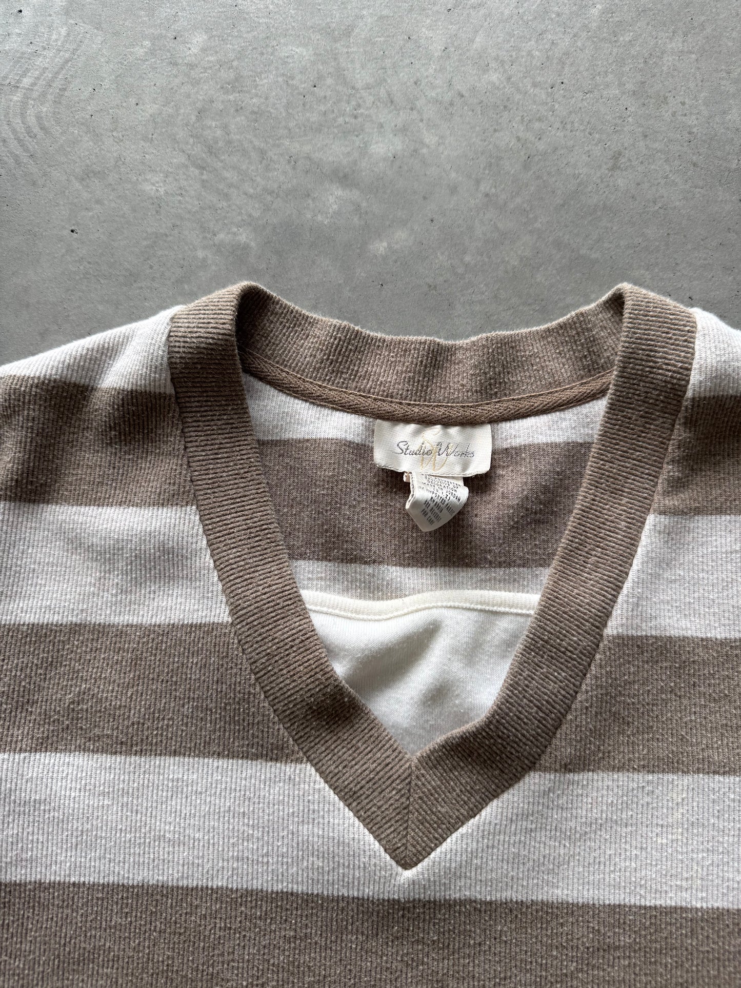 Vintage Women’s Striped Longsleeve - L