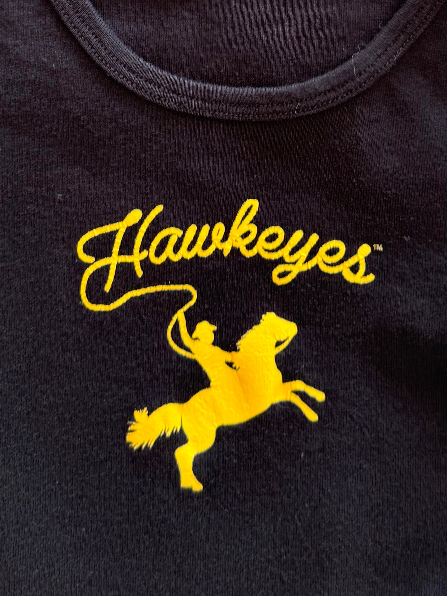 Iowa Hawkeyes Women’s Baby Tee - M