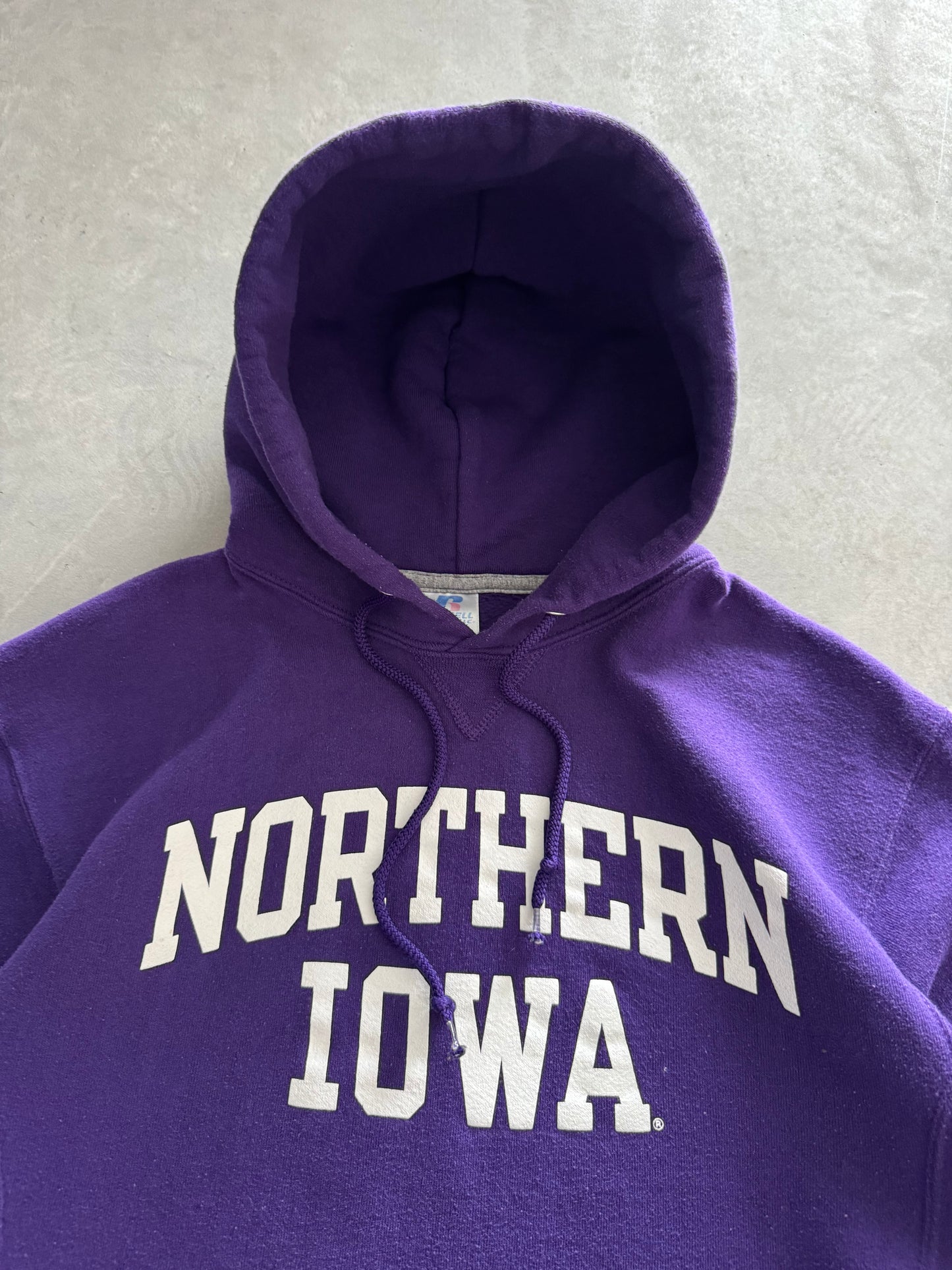 Vintage Northern Iowa Russell Athletic Hoodie - M