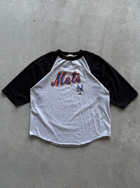 Vintage New York Mets 3/4 Sleeve - XXL